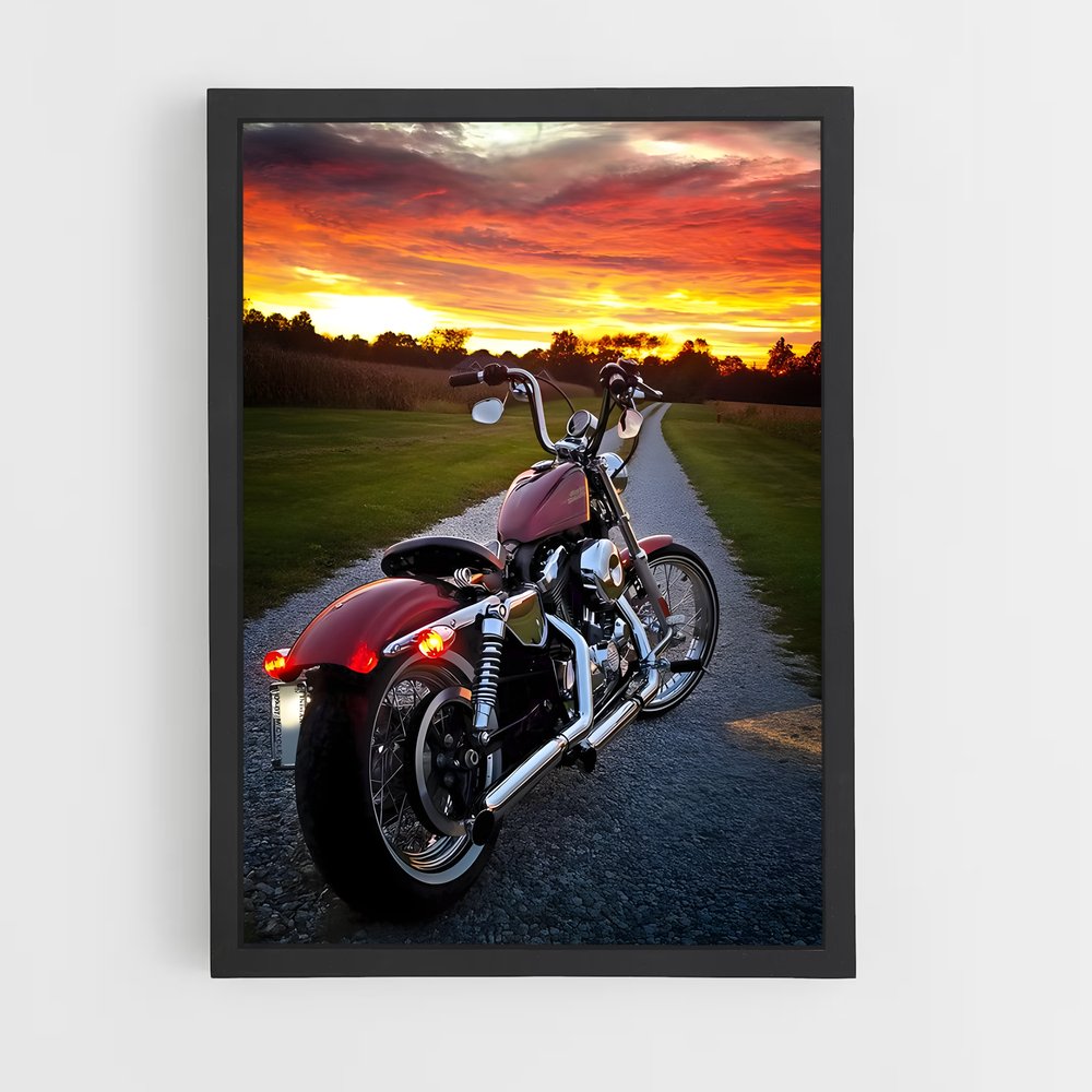 Poster Harley Davidson iconique – affiche Harley-Davidson (vue 2)